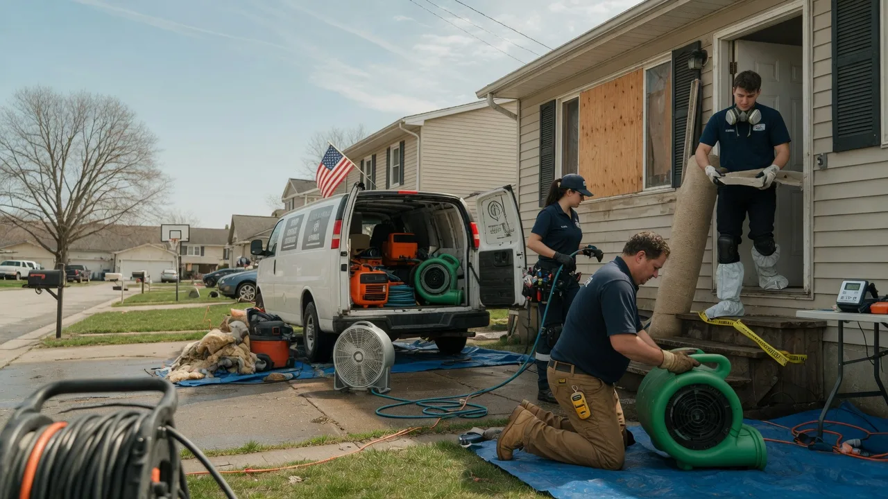 Water Damage Restoration in Guys, TN near me